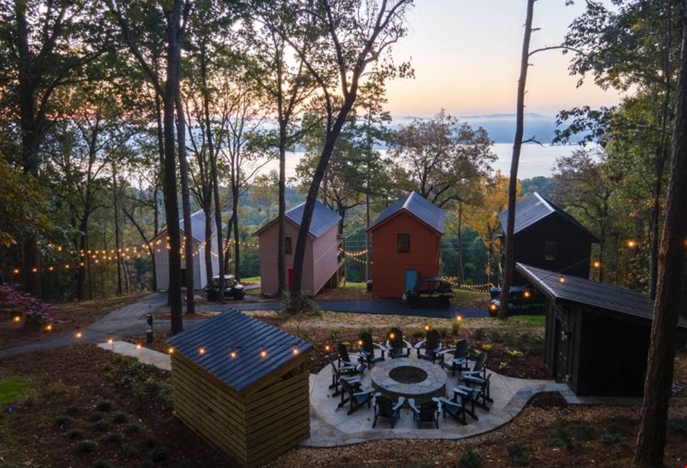 38-acre 22-unit Glamping Retreat Resort & Spa