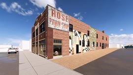 316 E 2nd St - Rose Pawn Historic Renovation - Office