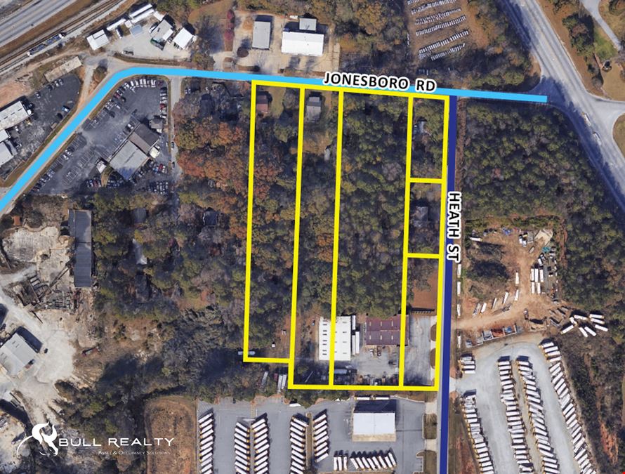 Residential & Industrial Site | Six Adjoining Sites | ±5.6 Acres