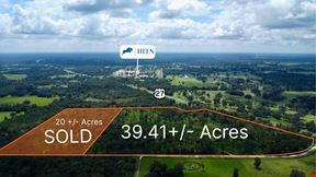 39 +/- Acres in Horse Country