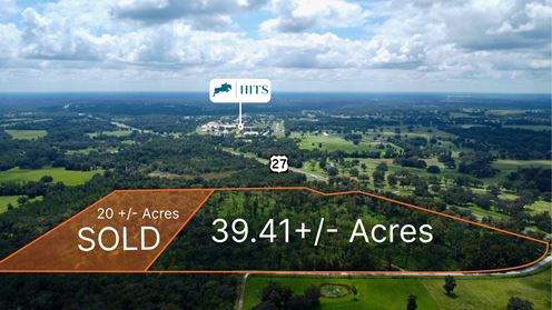 39 +/- Acres in Horse Country