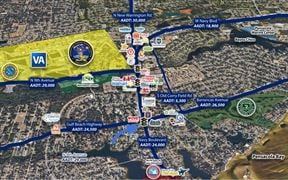 Hard Corner +/-2.37 Acres Land for Sale