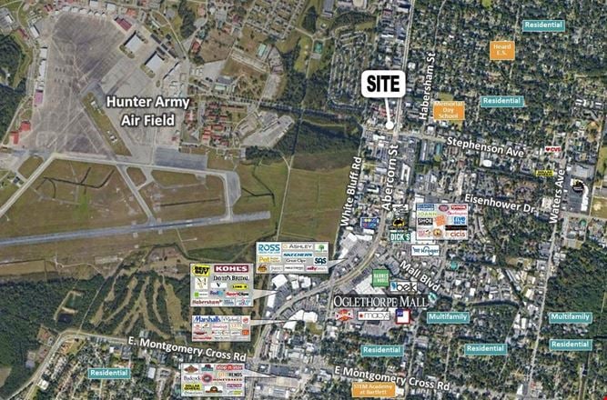 Free-Standing Drive-Thru ATM on Abercorn | For Lease