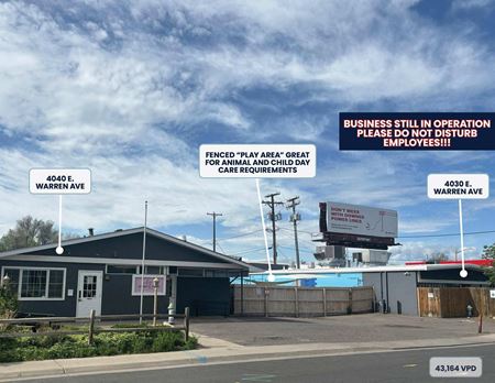 Photo of commercial space at 4030 E Warren Ave in Denver