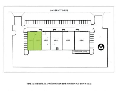 2201-2219 E. University Dr. 
