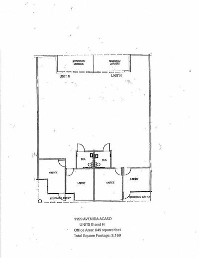 1199 Avenida Acaso, Units G&H