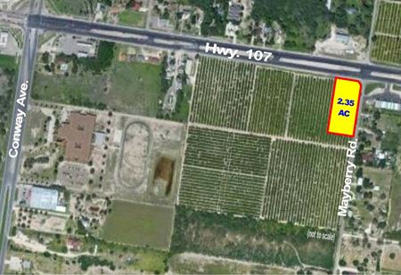 VacantLand space for Sale at Highway 107 & Mayberry Rd. in McAllen