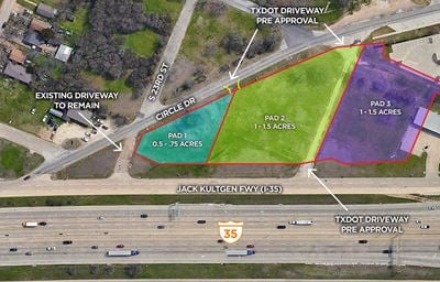 Waco Retail Pad Sites