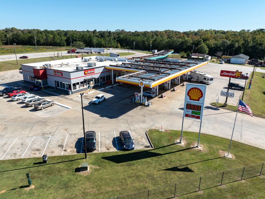 Jordan Oil Truck Stop - Shell, Hot Spot & Hardee's