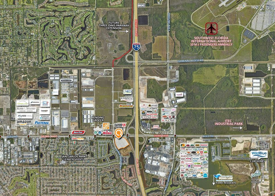 Interstate-75 & Alico Shopping Center