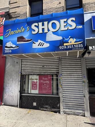 Retail space for Rent at 581 W 161st St in New York