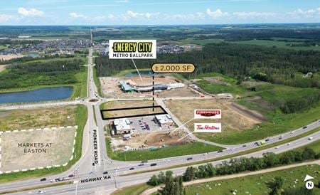 Retail space for Rent at Highway 16A & Pioneer Road Spruce Grove in Spruce Grove