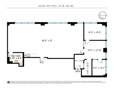 Flex Space space for Rent at 146 West 29th Street Unit 9W in New York