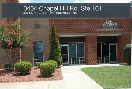 Photo of commercial space at 10404 Chapel Hill Rd in Morrisville