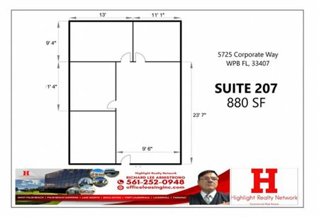 Office space for Rent at 5725 Corporate Way in West Palm Beach