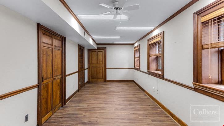 Historic Downtown Savannah Office with Rare 30-Space Parking — Prime Redevelopment Opportunity