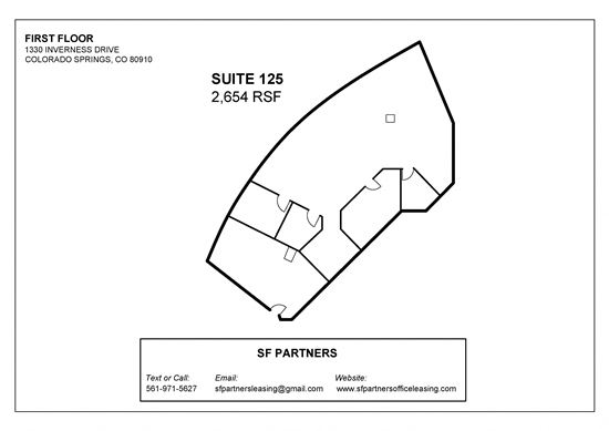 2654 SF Suite 125 Professional Office Spaces in Colorado Springs, CO 80910