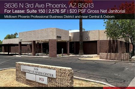 Photo of commercial space at 3636 N 3rd Ave in Phoenix