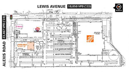 Retail space for Rent at 5737 Lewis Avenue in Toledo