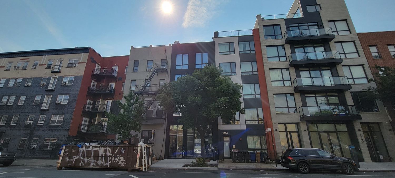 800 SF | 1236 Bedford Avenue | New Development Retail Space With Glass Frontage For Lease