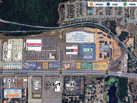 Photo of commercial space at Costco Outparcels - W SR 50/ Plaza Collina in Clermont