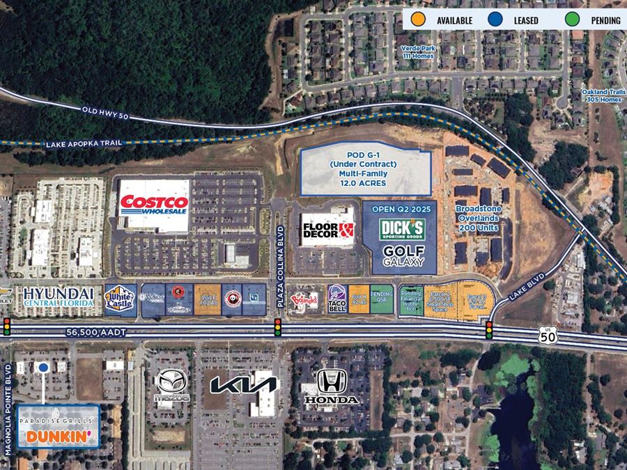 Costco Outparcels - W SR 50/ Plaza Collina