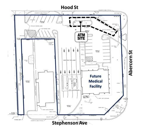 Free-Standing Drive-Thru ATM on Abercorn | For Lease