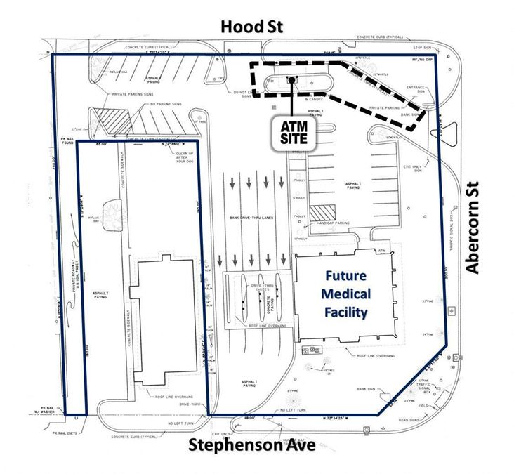 Free-Standing Drive-Thru ATM on Abercorn | For Lease