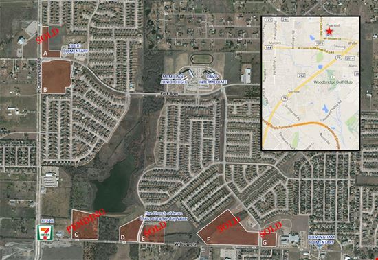 18.47± Acres - 2 Land Parcels, Wylie, TX