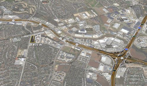 5.6 AC Corner Site | Hunt Ln & Vista West | Owner Financing & Build-to-Suit