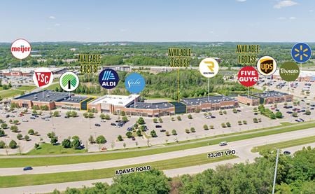 Retail space for Rent at 2508-2724 S Adams Rd  in Rochester Hills