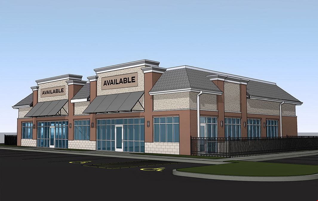 Macedonia Commons, New 2 Tenant Building