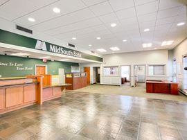 Standalone Bank with Drive Thru Fronting Sherwood Forest Blvd