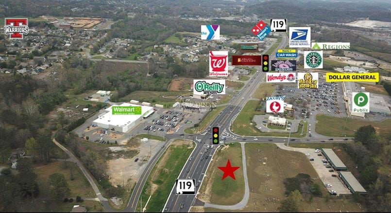 Land space for Sale at 9240 Highway 119 in Alabaster