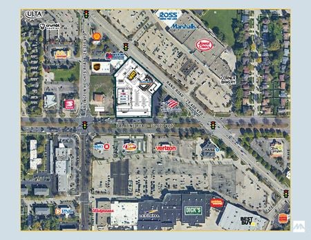 Retail space for Rent at NWC Rand Road & Palatine Road in Arlington Heights