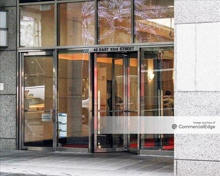 Office space for Rent at 45 East 53rd Street in New York