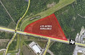 ±25 Acres for Sale - Humble
