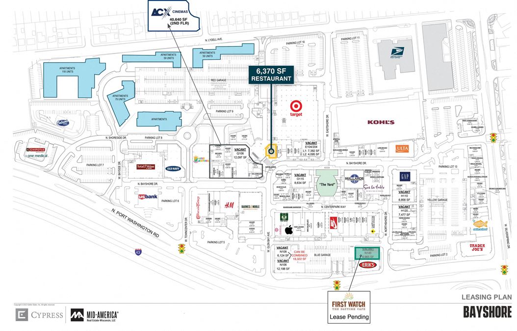 Bayshore Restaurant Space | Bar Louie