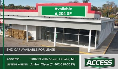 Retail space for Rent at 2802 N 90th St in Omaha