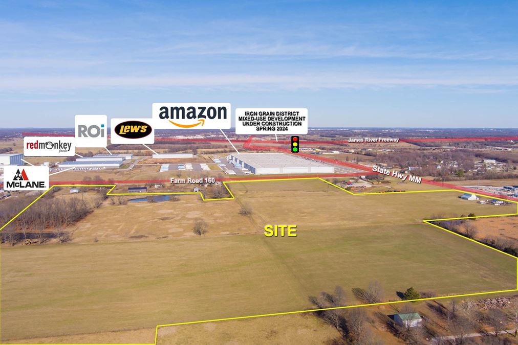 Development Land For Sale at Farm Road 160 and State Hwy MM