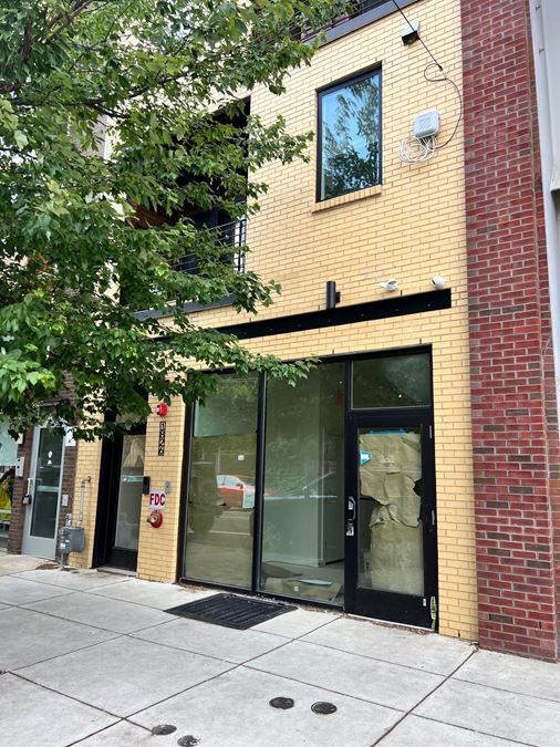 1,500 SF | 1826 Frankford Ave | Newly Developed Retail/Office Space in Vanilla Box Condition For Lease