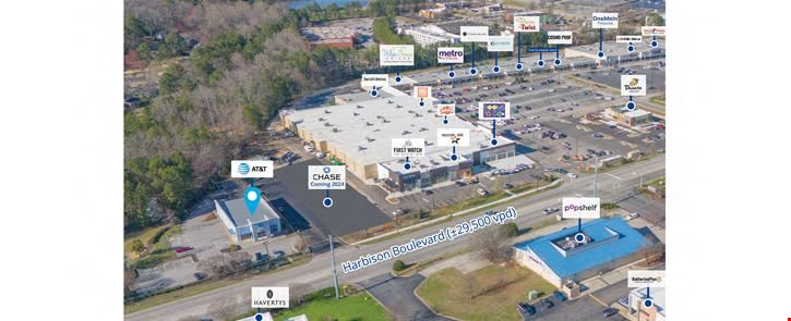 Retail Investment Opportunity on Harbison Boulevard | 5,000 SF AT&T Mobility