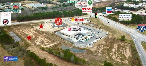 1.06-3.66 Acre Hotel, Restaurant, Retail Sites for Sale
