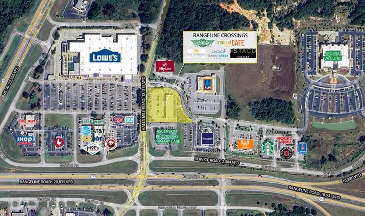Rangeline Crossings Space for Lease
