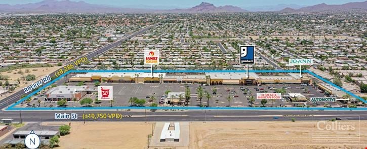 Retail Shops and Anchor Space for Lease in Mesa