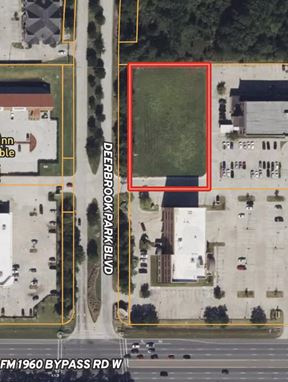 Development-Ready 1.12?Acre Commercial Parcel on FM?1960?W.