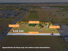 3.43± AC Pad Site | Zoned Light-Industrial | San, Benito, TX
