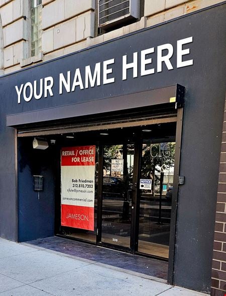 Retail space for Rent at 509 West Diversey Parkway in Chicago