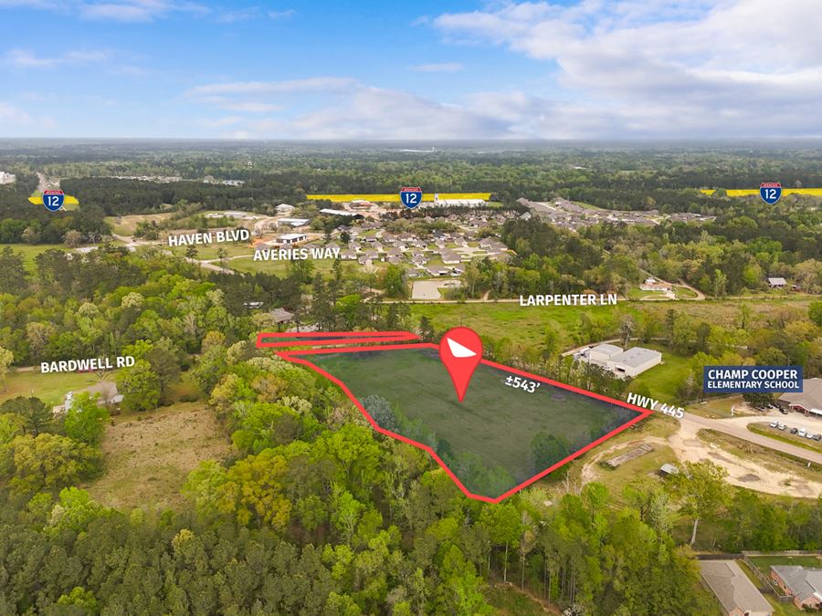 ±5.57 Acre Development Tract with Hwy 445 Frontage