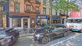 600 SF | 58 West 8th Street | Turnkey Space with Basement & Glass Frontage for Lease